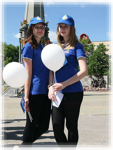 At Svoboda Square in Polotsk At Svoboda Square in Polotsk
