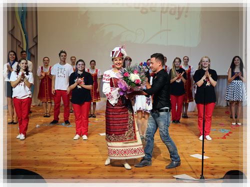 The solemn ceremony «Initiation into students» and the festive concert The solemn ceremony «Initiation into students» and the festive concert
