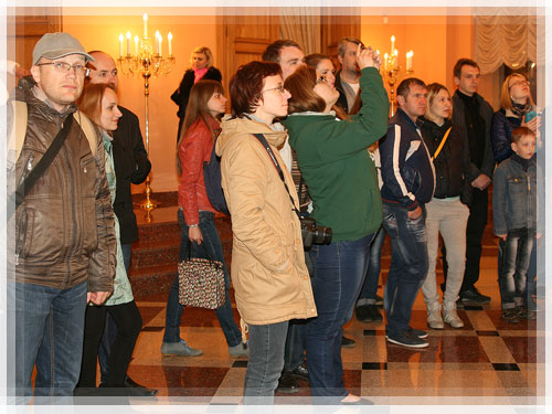 The excursion around Polotsk Collegium