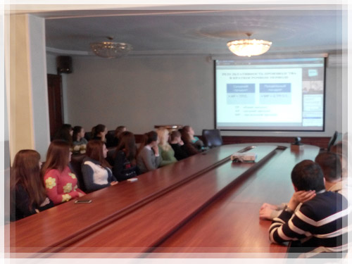 The open lecture given by Elena B. Malykh The open lecture given by Elena B. Malykh