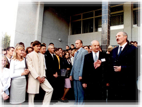 Встреча Президента Республики Беларусь А.Г. Лукашенко со студентами ПГУ