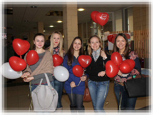 Cupid's assistants - participants of the information and service service Cupid's assistants - participants of the information and service service