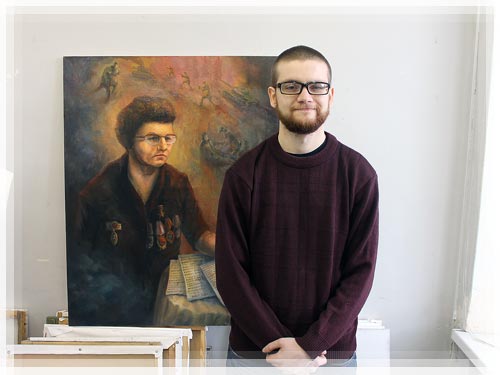 Sergey Tanashchuk, a third-year student of the faculty of Civil Engineering