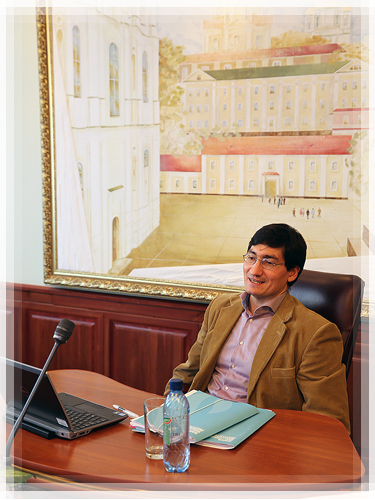Alejandro Fuentes at Polotsk State University Alejandro Fuentes at Polotsk State University