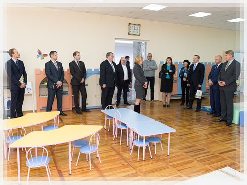 The delegation of Smiltene Municipality of the Republic at Polotsk State University