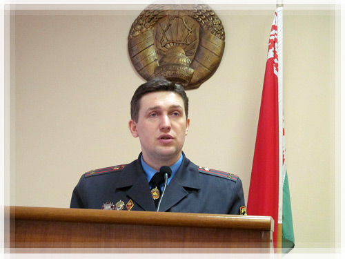 Начальник милиции Владимир Михайлович Быков