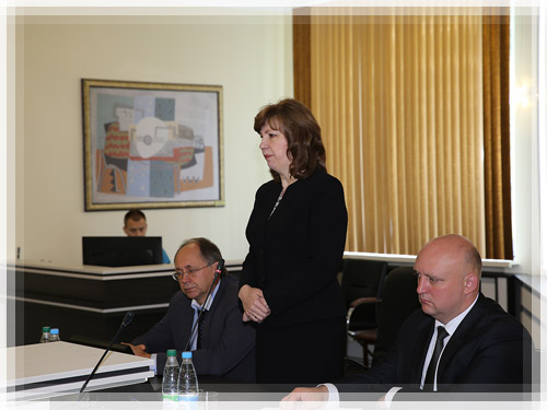 The deputy prime minister of the Republic of Belarus N. I. Kochanova The deputy prime minister of the Republic of Belarus N. I. Kochanova