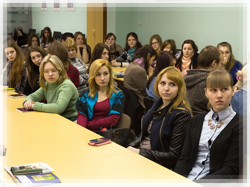 The students of Polotsk State University