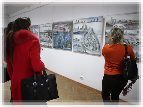 Выставка «Будущие архитекторы и дизайнеры городу Новополоцку»