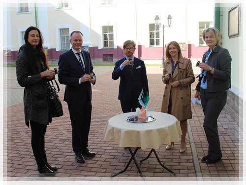 The excursion in Polotsk College The excursion