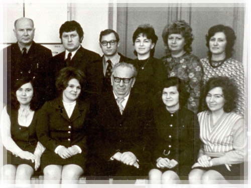 Разам з прафесарам Ф.М. Нечаем. 1975 год Разам з прафесарам Ф.М. Нечаем