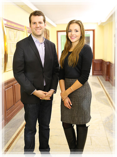 Nickolas Kosturos and Sarah Urke Nickolas Kosturos and Sarah Urke