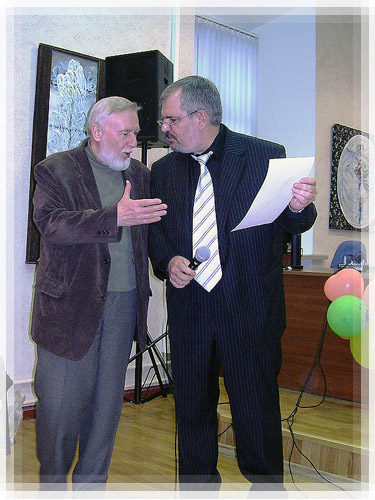 Профессор А.А. Гугнин и декан ФИТ ПГУ С.Г. Ехилевский Профессор А.А. Гугнин и декан ФИТ ПГУ С.Г. Ехилевский