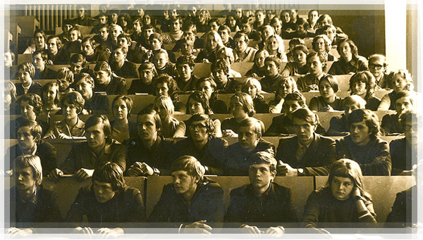 I курс, сентябрь 1973г. I курс, сентябрь 1973г.