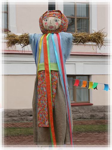 Соломенное чучело Зимушки-зимы Чучело Зимушки-зимы