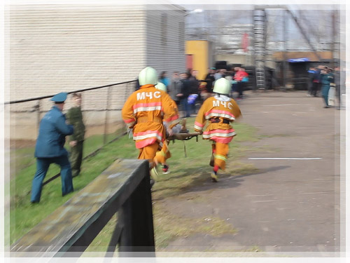 Ликвидация ЧС на транспорте с эвакуацией пострадавшего Ликвидация ЧС на транспорте