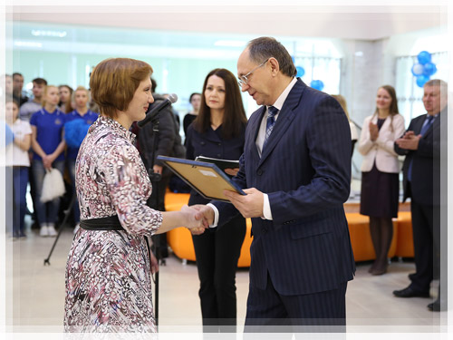 Diplomas for the participants of the reconstruction of the educational complex Diplomas for the participants of the reconstruction of the educational complex