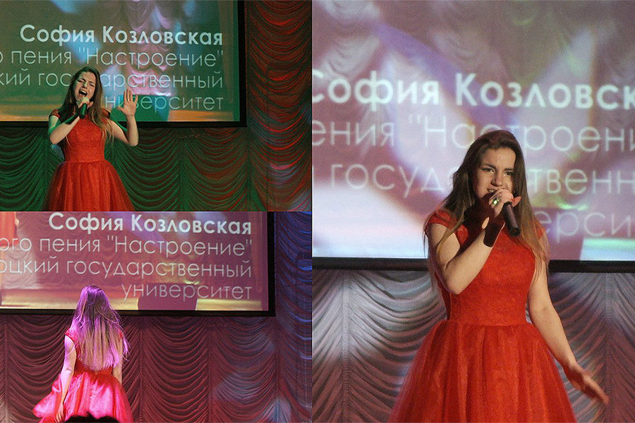 София Козловская, солистка студии сольного пения «Настроение» София Козловская, солистка студии «Настроение»