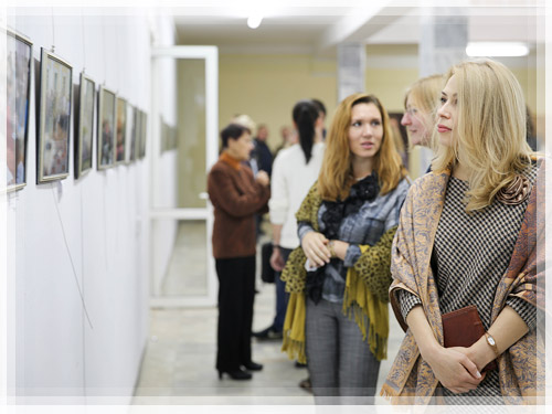 The guests of the exhibition «We’re at friends» The guests of the exhibition «We’re at friends»
