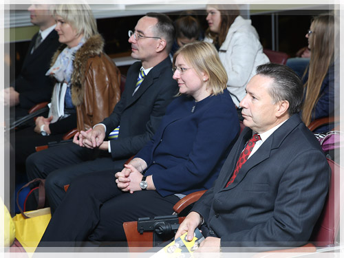Guests at lunch-concert Guests at lunch-concert