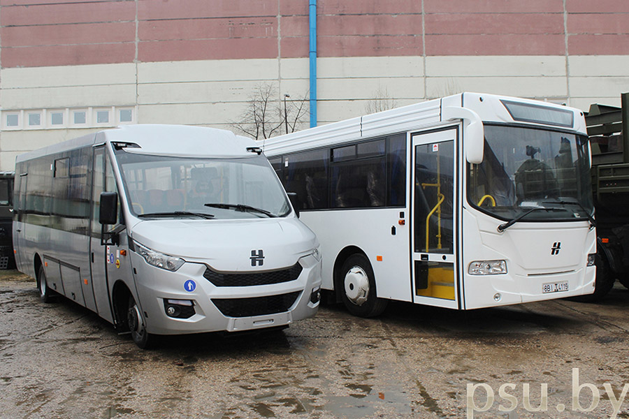 Новые модели автобусов «Неман»