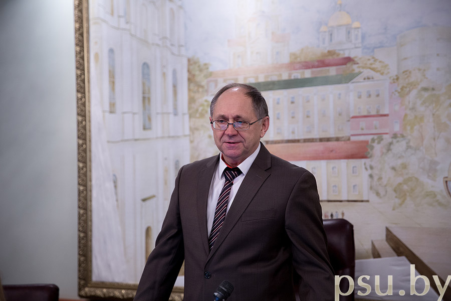 Дмитрий Николаевич Лазовский, ректор университета Д.Н. Лазовский