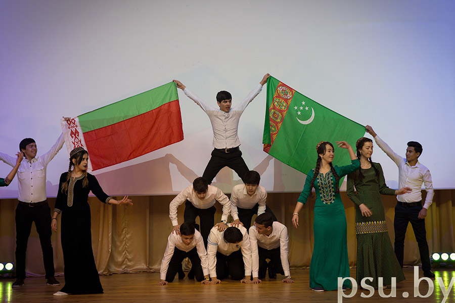 туркменский танец «Куштдепди»