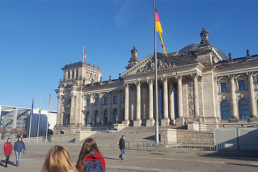 The Reichstag building in Berlin (Germany) Reichstag (Berlin)