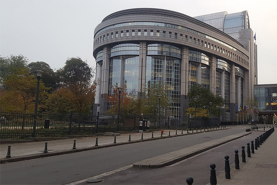 The European Parliament in Brussels, Belgium Belgium