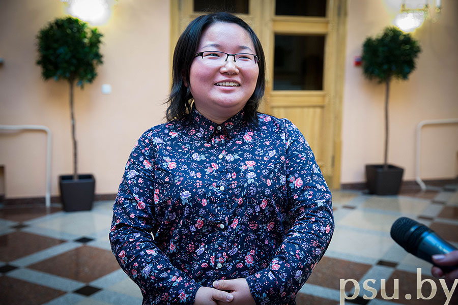 Zhang Yinling, Master student at Polotsk State University Zhang Yinling, Master student at Polotsk State University