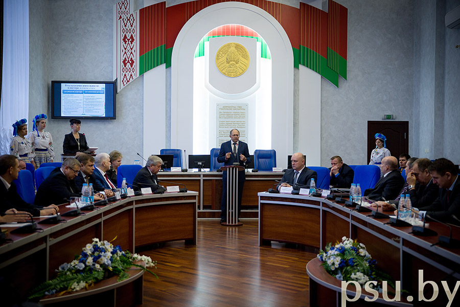 Agreement on creating Novopolotsk Innovative and Industrial Petrochemical Cluster Agreement on creating Novopolotsk Innovative and Industrial Petrochemical Cluster