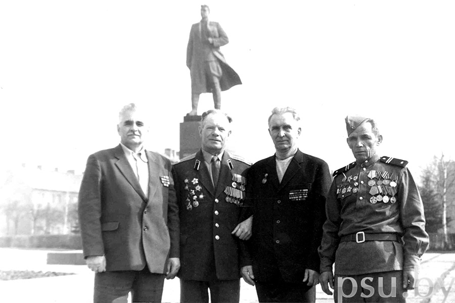Встреча с однополчанами в Черняховске Калининградской области. Май 1985 г. Встреча с однополчанами