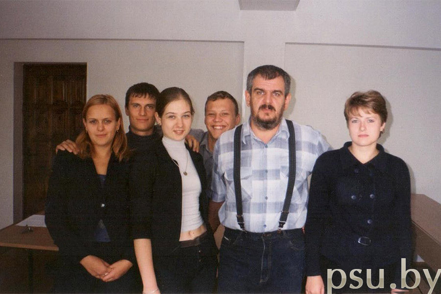 Донецкие студенты с С. Г. Ехилевским Донецкие студенты