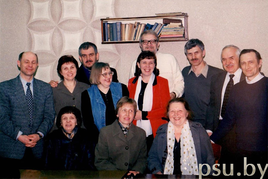 С. Г. Ехилевский в гостях у своих преподавателей