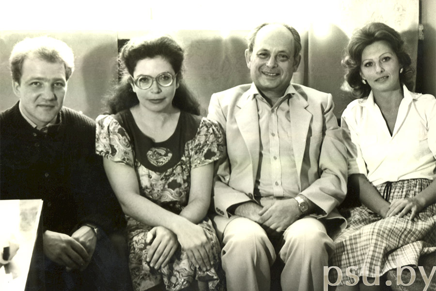 З.П. Шульман с аспирантами, 1984 г.