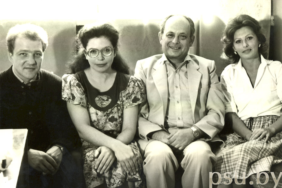 З.П. Шульман с аспирантами, 1984 г. З.П. Шульман с аспирантами, 1984 г.