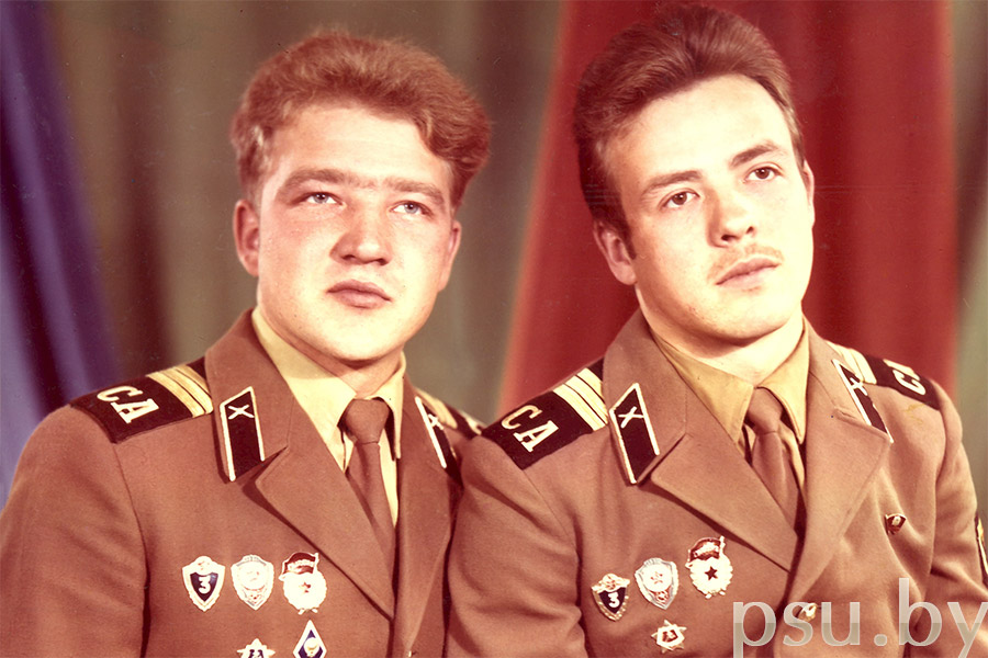 С армейским другом, 1980 г. С армейским другом, 1980 г.