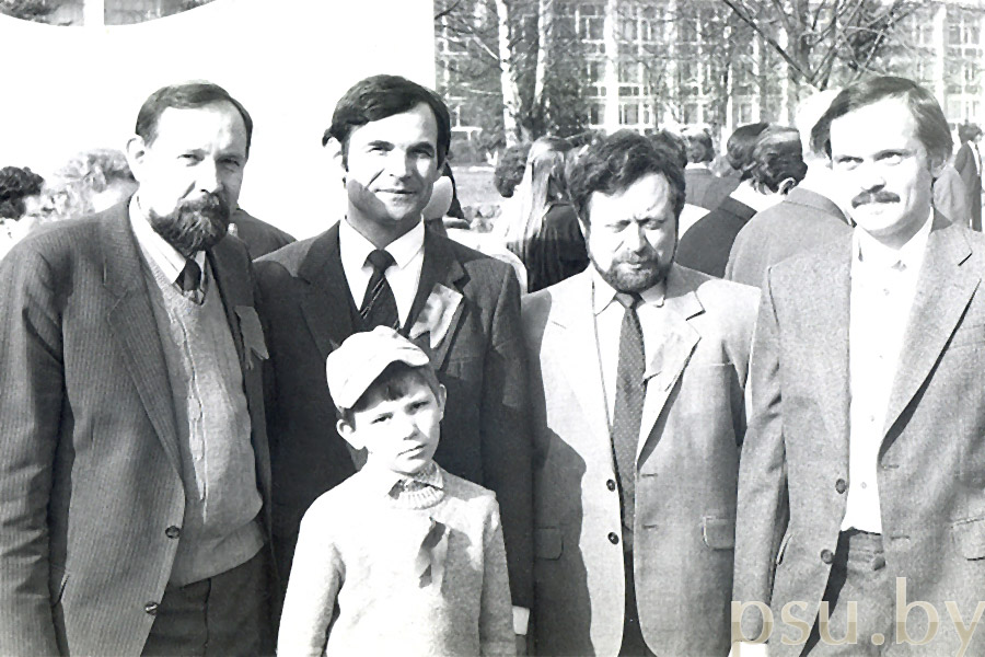 А.Ф. Оськин, Д.Ф. Оськин, В.П. Подшивалов, В.И. Мицкевич и А.П. Голубев Оськины, Подшивалов, Мицкевич, Голубев