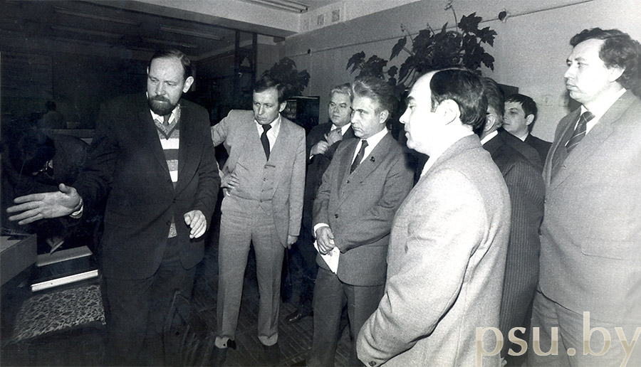 А.Ф. Оськин с делегацией А.Ф. Оськин с делегацией