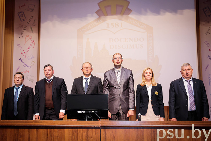 Представители ректората университета