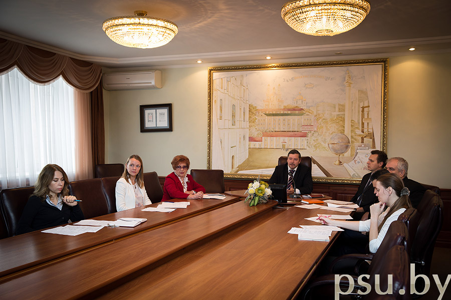 The participants of the online-meeting from Polotsk State University The participants of the online-meeting from Polotsk State University