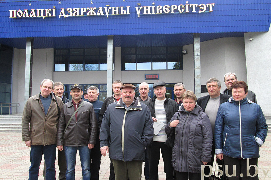 Преподаватели ПГУ и учителя Бешенковичского и Сенненского отделов образования Преподаватели ПГУ и учителя Бешенковичского и Сенненского отделов образования