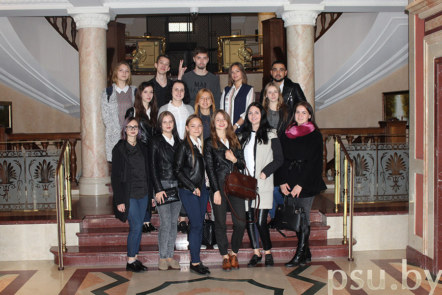 Студенты ПГУ в пятизвездочной гостинице в центре Минска «CROWNE PLAZA MINSK»