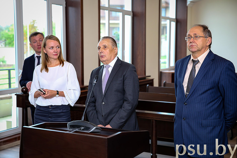 Визит Председателя Верховного Суда Республики Беларусь в ПГУ Визит Председателя Верховного Суда Республики Беларусь в ПГУ