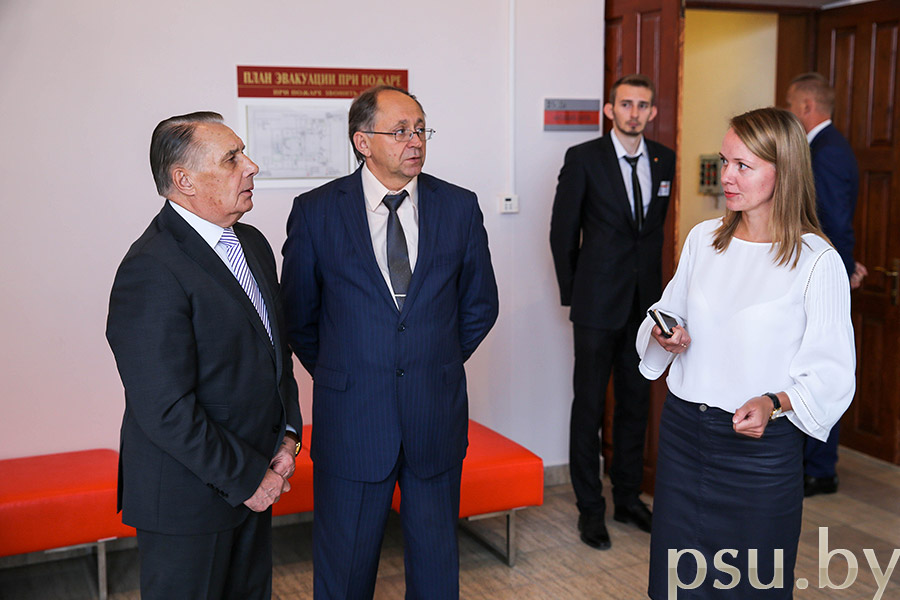 Визит Председателя Верховного Суда Республики Беларусь в Полоцкий госуниверситет Визит Председателя Верховного Суда Республики Беларусь в Полоцкий госуниверситет