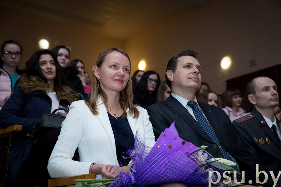 Декан юридического факультета Ирина Владимировна Вегера и Проректор по учебной работе ПГУ Юрий Петрович Голубев И.В. Вегера и Ю.П. Голубев