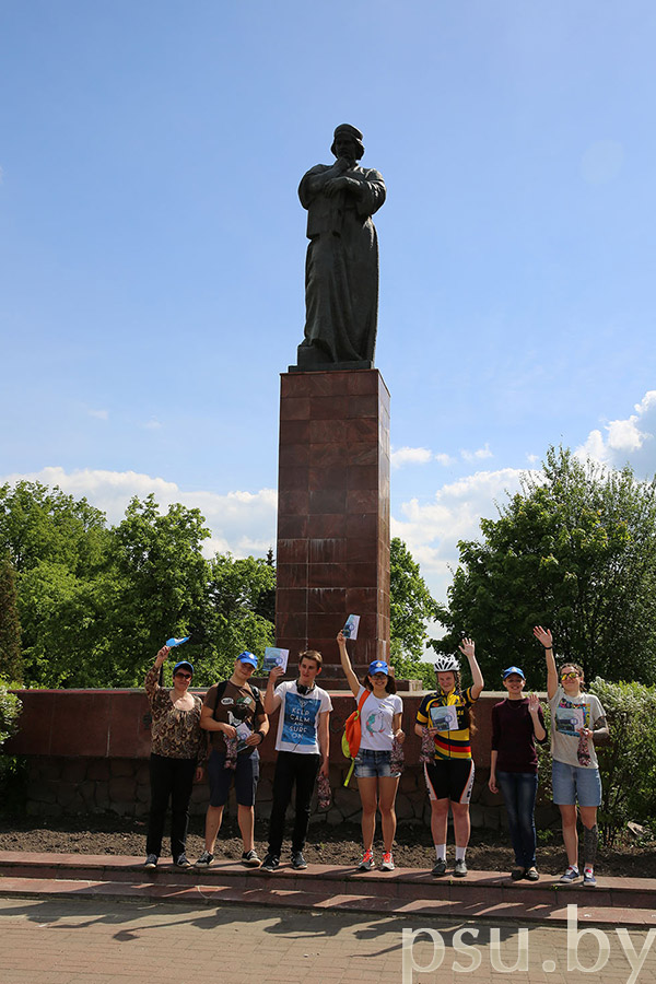 Падарожжа па праспекце імя Францыска Скарыны Падарожжа па цэнтральнай частцы Полацка