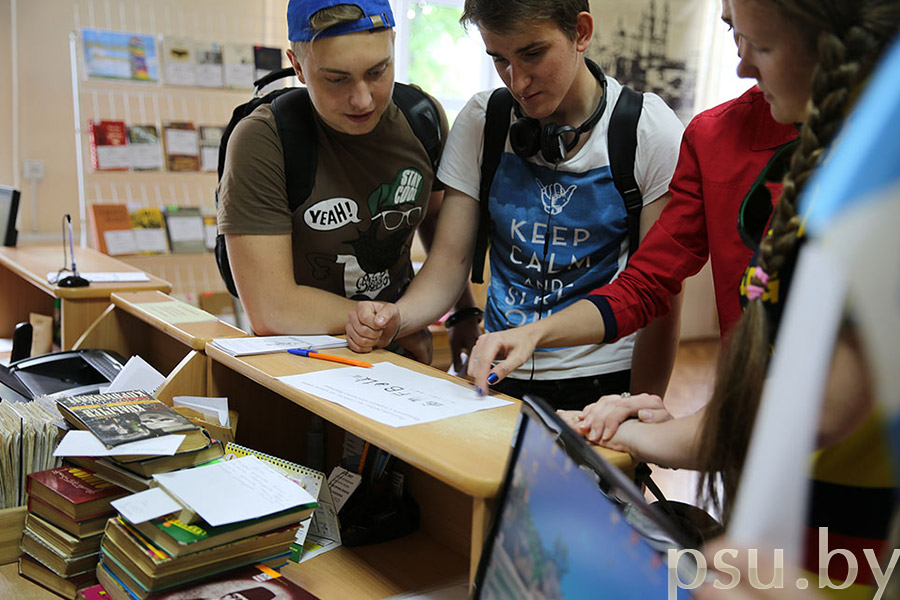 Невялікая экскурсія па бібліятэцы ПДУ Экскурсія па бібліятэцы