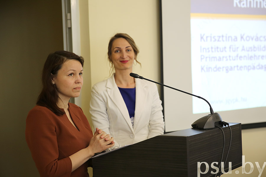 Открытая лекция Кристины Ковач в Полоцком университете Открытая лекция Кристины Ковач