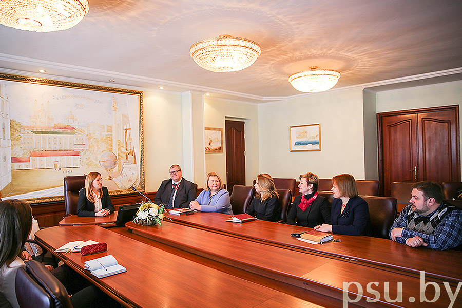 The delegation of the Republic of Latvia at Finance and Economics Faculty